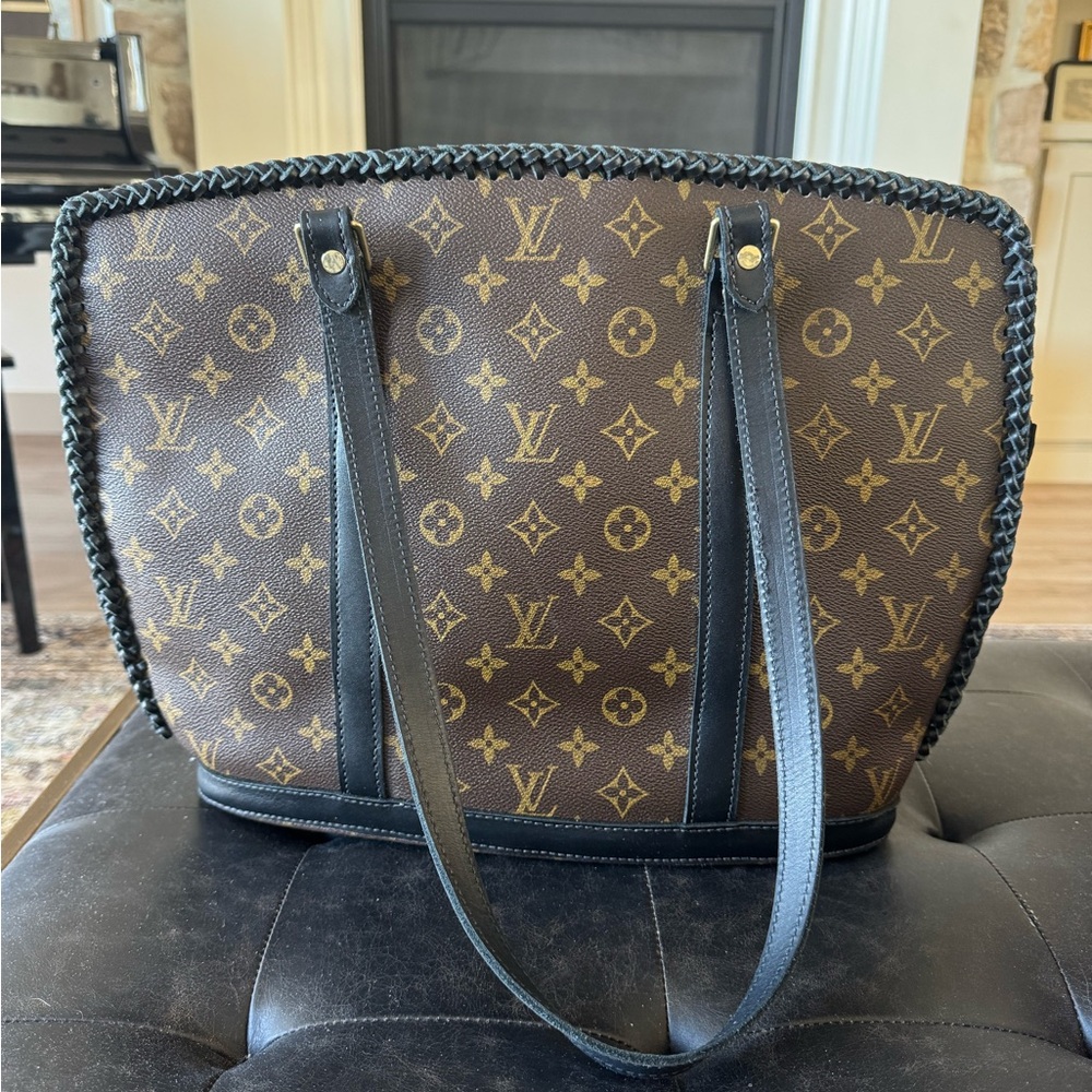 LV Vintage Boho Bags Large Woven Tote